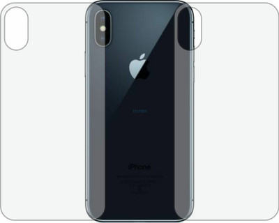 TELTREK Back Screen Guard for APPLE IPHONE X (Matte Finish)(Pack of 2)