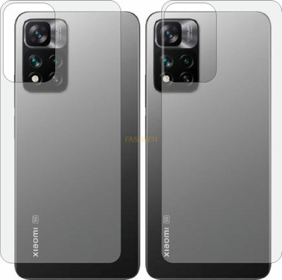 Fasheen Back Screen Guard for XIAOMI 11I HYPERCHARGE (Matte Finish)(Pack of 2)