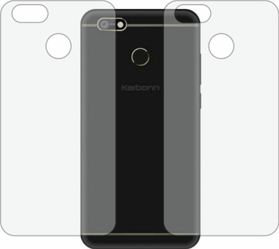 ZINGTEL Back Screen Guard for KARBONN TITANIUM JUMBO 2 (Matte Finish)(Pack of 2)
