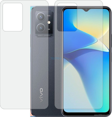 TELTREK Back Screen Guard for VIVO Y 30 5G (Matte Finish)(Pack of 2)