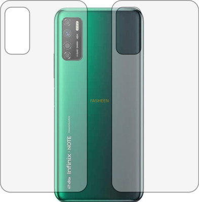 Fasheen Back Screen Guard for INFINIX NOTE 7 LITE (Matte Finish)(Pack of 2)