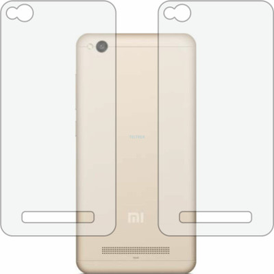 TELTREK Back Screen Guard for REDMI 4A (Matte Finish)(Pack of 2)
