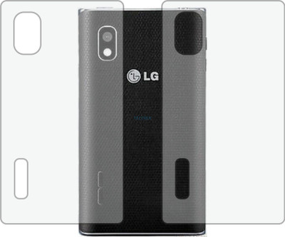 TELTREK Back Screen Guard for LG OPTIMUS L5 DUAL E615 (Matte Finish)(Pack of 2)