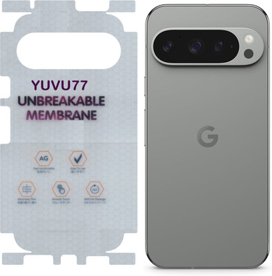 YUVUMCARE Back Screen Guard for Google Pixel 9 Pro 5G, Membrane 360 coverage, unbreakable membrane(Pack of 1)
