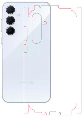 HOBBYTRONICS Back Screen Guard for Samsung Galaxy A35 5G (Matte)(Pack of 1)