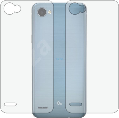 TELTREK Back Screen Guard for LG Q6 (Matte Finish)(Pack of 2)