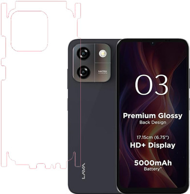VAYUVAULT Back Screen Guard for LAVA Yuva Star, Clear with side(Pack of 1)
