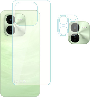 Vatsin Back Screen Guard for iQOO Z9X 5G, iQOO Z9X 5G [With Rear Camera Lens Guard](Pack of 2)