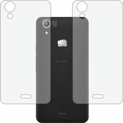 Fasheen Back Screen Guard for MICROMAX CANVAS SELFIE LENS Q345 (Matte Finish)(Pack of 2)