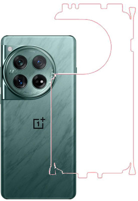 SPRITZEN Back Screen Guard for OnePlus 12 5G, Clear With Sides(Pack of 1)
