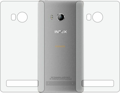 Fasheen Back Screen Guard for INTEX AQUA MUSIC (Matte Finish)(Pack of 2)
