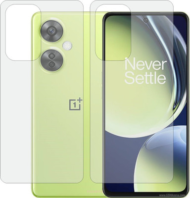Fasheen Back Screen Guard for ONEPLUS NORD CE3 LITE CPH2467 (Matte Finish)(Pack of 2)