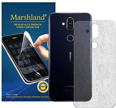 MARSHLAND Back Screen Guard for Nokia, 7.1 Plus, Matte Finish Back Screen Protector(Pack of 1)