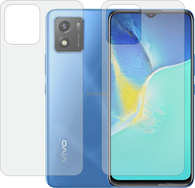 Fasheen Back Screen Guard for VIVO Y 01 (Matte Finish)(Pack of 2)