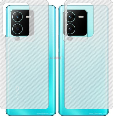 MOBART Back Screen Guard for VIVO S15 PRO V2207A (3D Carbon Fiber Finish)(Pack of 2)
