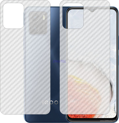 ZINGTEL Back Screen Guard for VIVO IQOO U5x V2180GA (3D Carbon Fiber Finish)(Pack of 2)