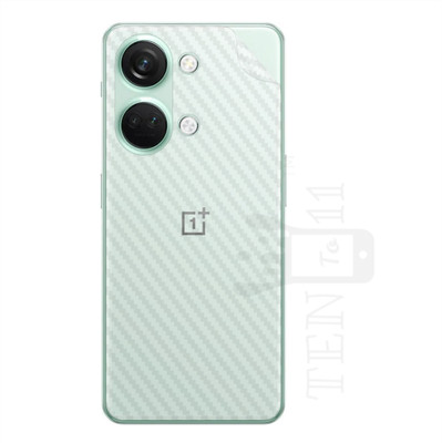 Ten To 11 Back Screen Guard for OnePlus Nord 3, OnePlus Nord 3 [Carbon Fiber](Pack of 1)