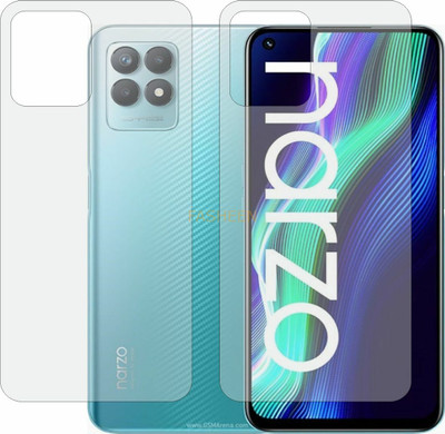 Fasheen Back Screen Guard for REALME RMX3286 (Matte Finish)(Pack of 2)