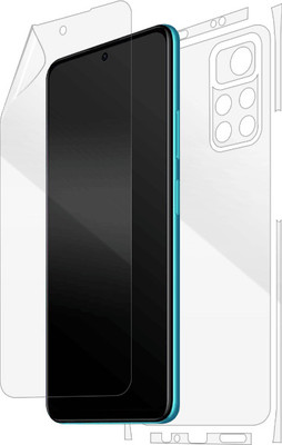 amuenterprises Front and Back Screen Guard for NOV23-Redmi Note 11T(Pack of 1)