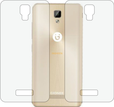 Fasheen Back Screen Guard for GIONEE P7 (Matte Finish)(Pack of 2)