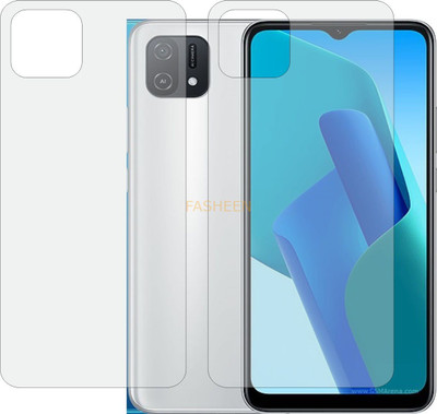 Fasheen Back Screen Guard for OPPO CPH2421 (Matte Finish)(Pack of 2)