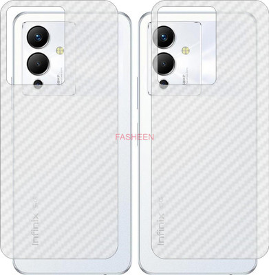 Fasheen Back Screen Guard for INFINIX NOTE 12 5G X671 (3D Carbon Fiber Finish)(Pack of 2)