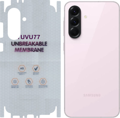 yuvu77 Back Screen Guard for Samsung Galaxy A56 5G, Membrane with 360 coverage, premium pack(Pack of 1)