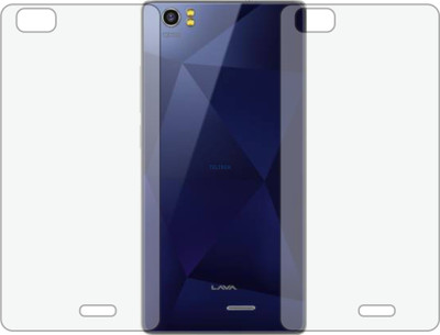TELTREK Back Screen Guard for LAVA X5 4G (Matte Finish)(Pack of 2)