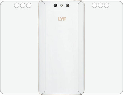 Fasheen Back Screen Guard for LYF EARTH 1 (LS 5501) (Matte Finish)(Pack of 2)