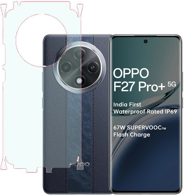 SPRITZEN Back Screen Guard for Oppo F27 Pro Plus 5G, Matte With Sides(Pack of 1)