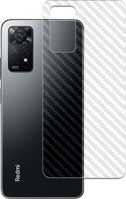 ARBAN Xiaomi Redmi Note 11E Pro Back Carbon Fiber Skin Mobile Skin(Transparent)