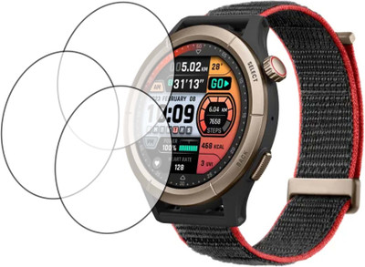 TWUAOP Back Screen Guard for AMAZFIT CHEETAH PRO(Pack of 3)