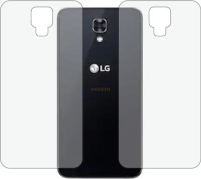 Fasheen Back Screen Guard for LG X SCREEN K500I (Matte Finish)(Pack of 2)