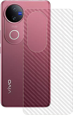 SOMTONE Back Screen Guard for vivo V50 5G BACK Carbon fiber Screen Protector | Anti-Scratch | Edge to Edge Full Coverage | 9H Hardness | Screen Guard(Pack of 1)