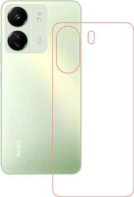 HOBBYTRONICS Back Screen Guard for Redmi 13C 5G, Xiaomi Redmi 13C (Matte)(Pack of 1)
