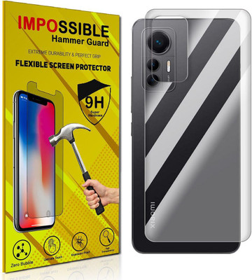 FCS Back Screen Guard for Xiaomi 12 Lite Back (Glossy)(Pack of 1)
