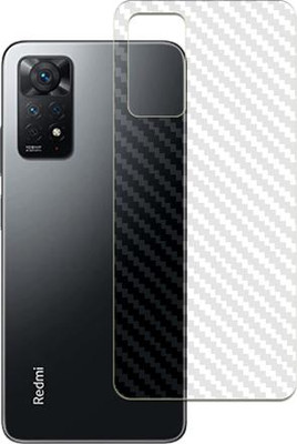 ARBAN Xiaomi Redmi Note 11 Pro Back Carbon Fiber Skin Mobile Skin(Transparent)