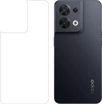 HOBBYTRONICS Back Screen Guard for Oppo Reno8, Oppo Reno 8, Oppo Reno 8 5G(Pack of 1)