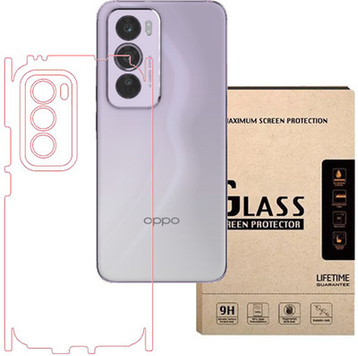 AARERED Back Screen Guard for OPPO RENO 12 PRO 5G, OPPO RENO12 PRO, oppo reno 12 pro 5g, oppo reno 12 pro (MATTE)(Pack of 1)