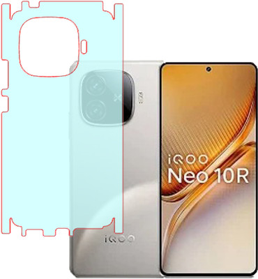 VAYUVAULT Back Screen Guard for IQOO Neo 10R 5G, Back Screen Guard Matte finish, Back Screen Guard With Side(Pack of 1)