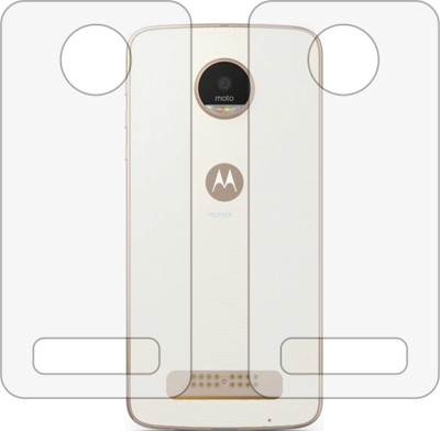 TELTREK Back Screen Guard for MOTOROLA MOTO Z PLAY (Matte Finish)(Pack of 2)