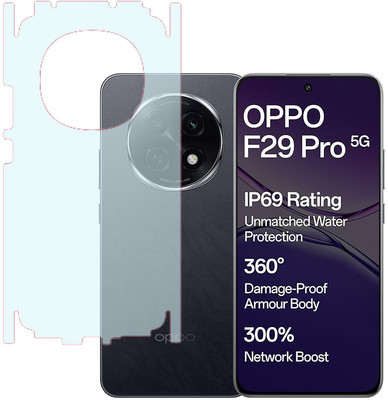 KARTRAY Back Screen Guard for Oppo F29 Pro 5G, Matte With Sides(Pack of 1)
