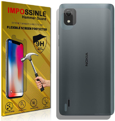 FCS Back Screen Guard for Nokia C2 2nd Edition Back (Matte)(Pack of 1)