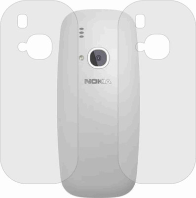 TELTREK Back Screen Guard for NOKIA 3310 DS (Matte Finish)(Pack of 2)