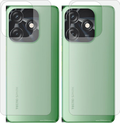 MOBART Back Screen Guard for TECNO SPARK 10C Ki5K (Matte Finish)(Pack of 2)