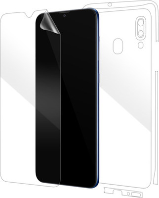 Navyabhii Front and Back Screen Guard for Samsung Galaxy A20(Pack of 1)