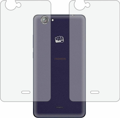 Fasheen Back Screen Guard for MICROMAX CANVAS MEGA 4G Q417 (Matte Finish)(Pack of 2)