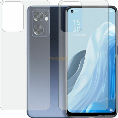Fasheen Back Screen Guard for OPPO RENO 7 SE 5G PFCM00 (Matte Finish)(Pack of 2)