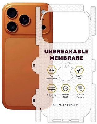 UNIKWORLD Back Screen Guard for iPhone 17 Pro(Pack of 1)