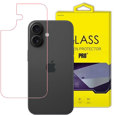 AARERED Back Screen Guard for iphone 16 plus, IPHONE 16 PLUS, iphone 16 +, IPHONE 16 +(Pack of 1)